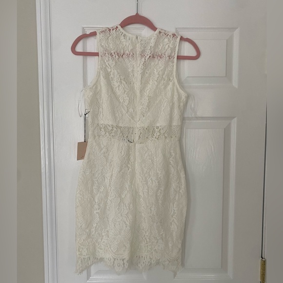 Revolve - White Suri Sleeveless Mini Dress - Medium - Picture 4 of 4